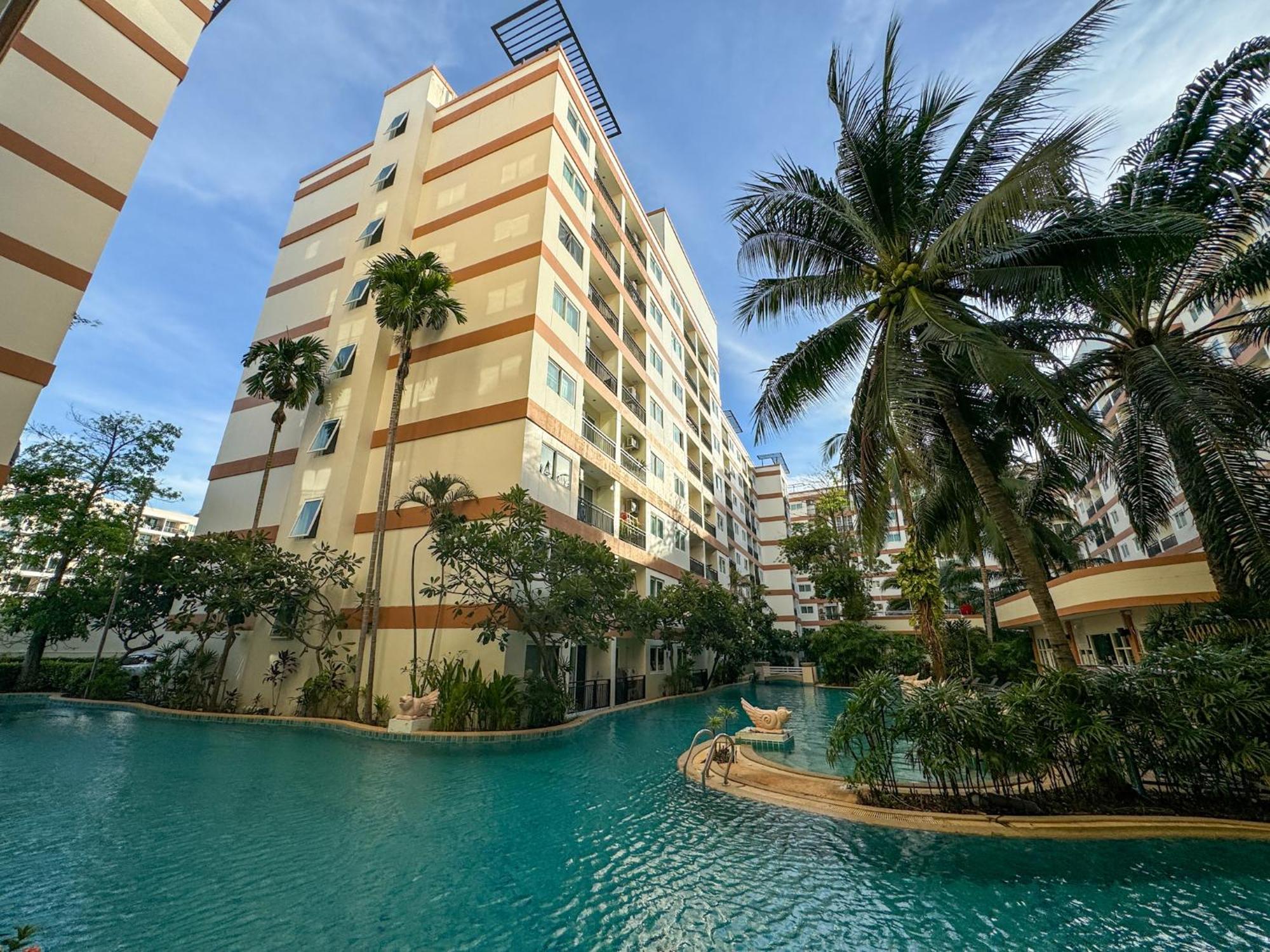卧室直达泳池 全网最低价 到中天海滩5分钟 Jomtien Beach Esterno foto